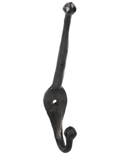 Patère médiévale en fer forgé (16 cm.)