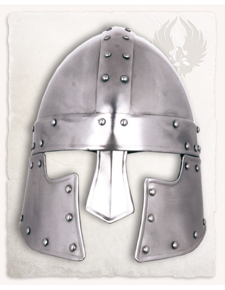 Barbuta médiévale modèle Halanor,...