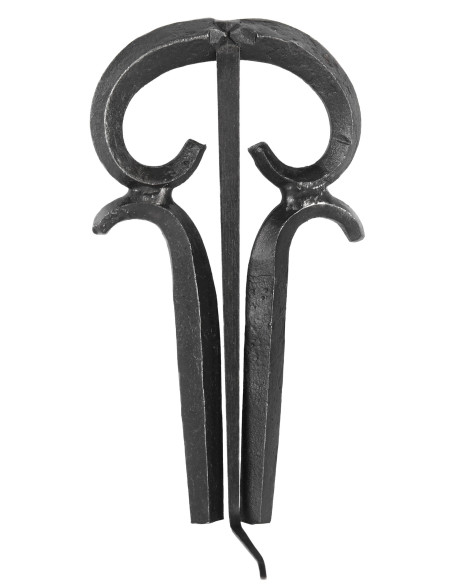 Harpe juive en fer forgé (7,5 cm.)
