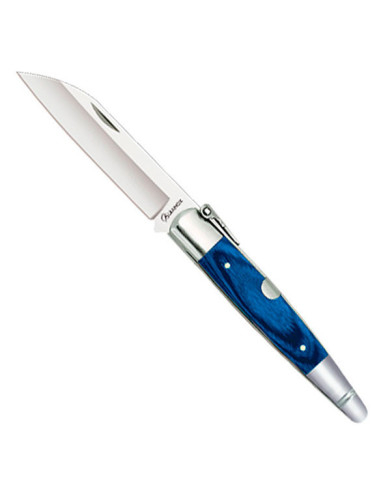 Numéro de modèle de machette de couteau à cliquet d'endurance bleue. 0 (feuille 8 cm.)