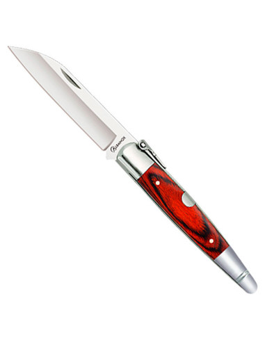 Machette à couteau à cliquet d'endurance rouge modèle no. 1 (9cm.)
