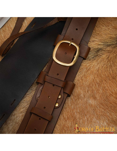 Fourreau médiéval en cuir pour le...