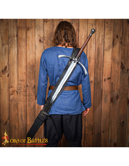 Fourreau médiéval en cuir pour le...