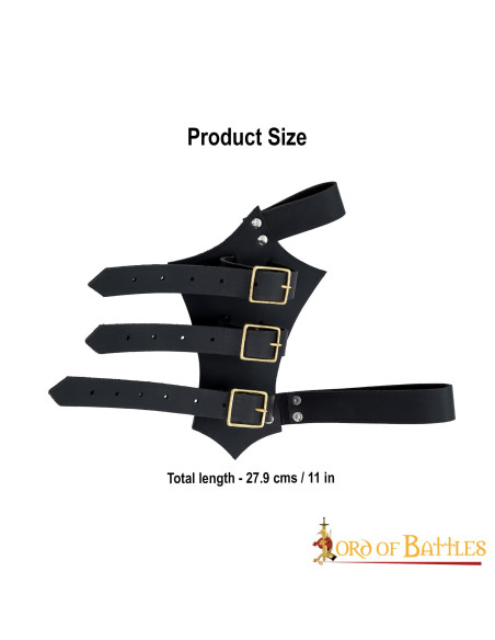 Baldric médiéval réglable pour épées,...
