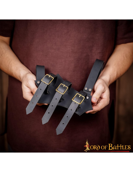 Baldric médiéval réglable pour épées,...