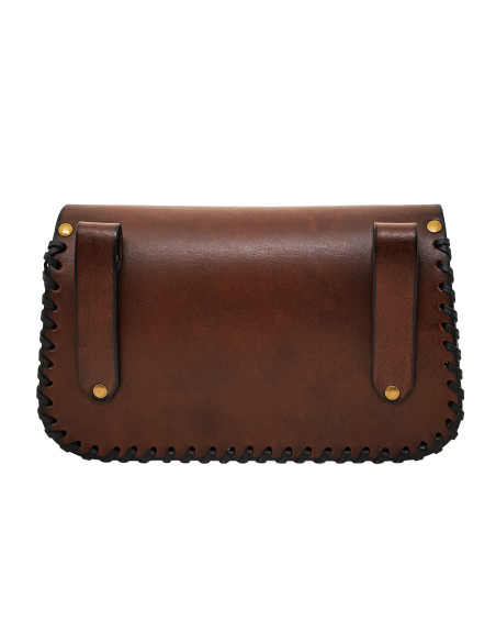 Sac en cuir avec croix celtique...