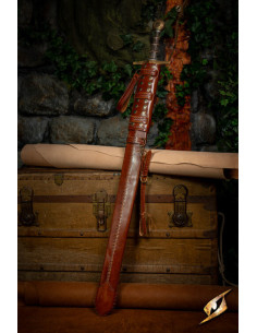 Gaine réglable pour épées en marron (75-96 cm.) 2