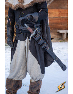 Gaine réglable pour épées en noir (75-96 cm.) 2