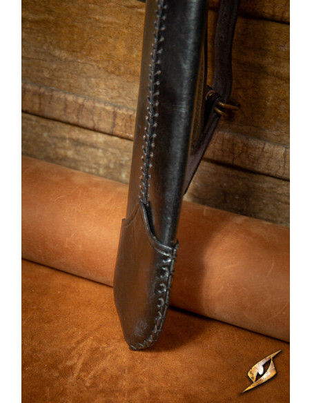 Gaine réglable pour épées en noir...