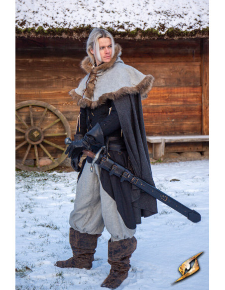 Gaine réglable pour épées en noir...