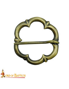 Broche médiévale XIIIe-XIVe siècles modèle annuel (4,4 cm.)