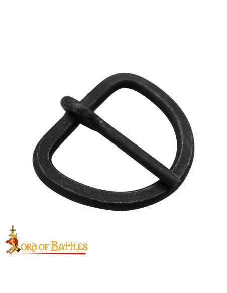 Boucle médiévale en fer forgé à la...
