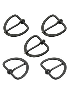 Boucle médiévale en fer forgé à la main du Moyen Âge 2