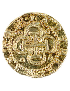 Pièce d'or de 2 Escudos, 3 cm. 2