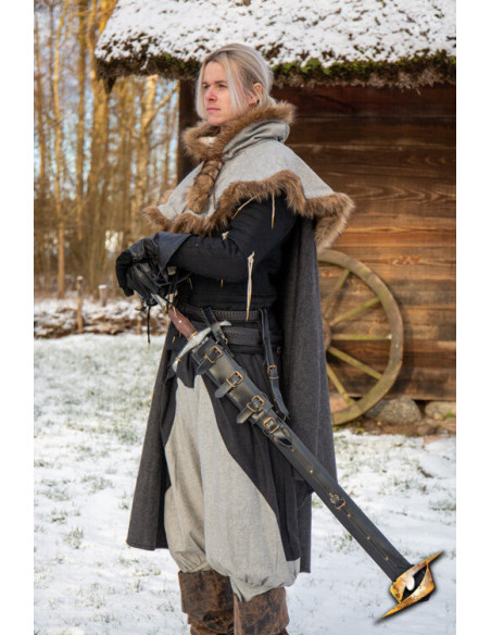 Gaine réglable pour épées en cuir...