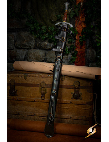 Gaine réglable pour épées en cuir...