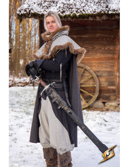 Gaine réglable pour épées en cuir...