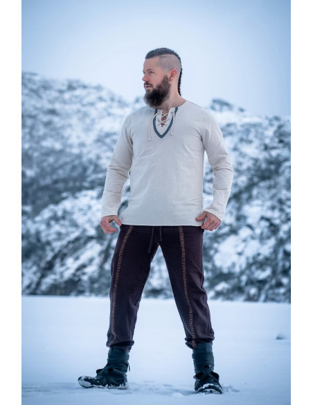 Chemise médiévale pour homme modèle...