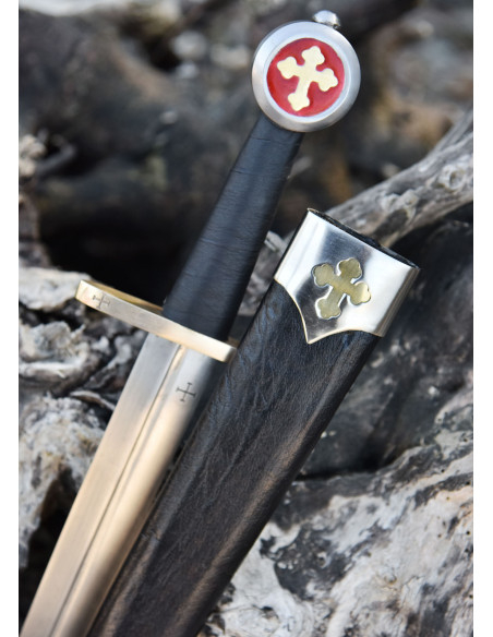 Dague templi de milice médiévale avec...