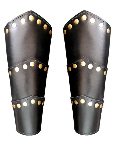 Bracelets en cuir avec rivets modèle...