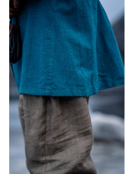 Tunique Viking en lin modèle Ragnar,...