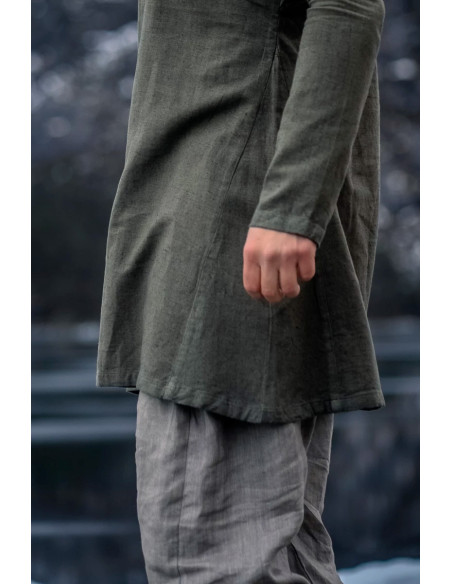 Tunique Viking en lin modèle Ragnar,...