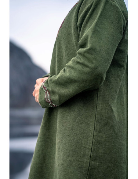 Tunique Snorri Viking avec broderie à...