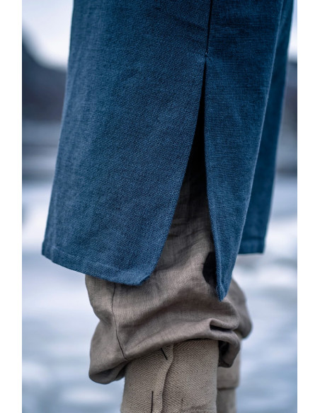 Tunique Snorri Viking avec broderie à...