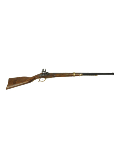 Fusil médiéval européen du XVIIe siècle (95 cm.)
