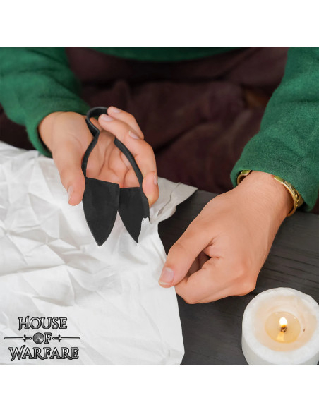 Ciseaux Viking avec étui en cuir...