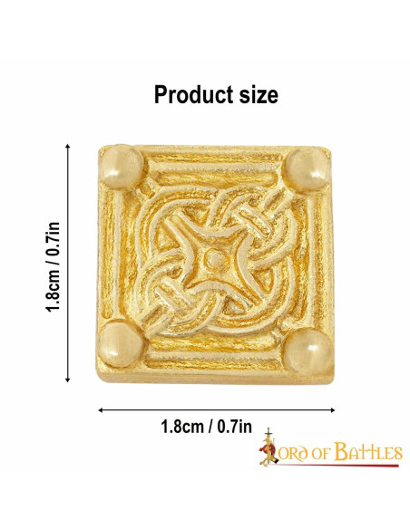 Pack de 5 ornements vikings médiévaux...