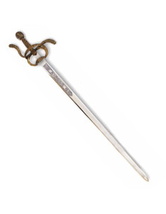 Épée du roi Felipe II, grandeur nature