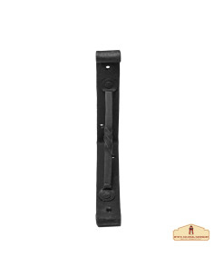 Support d'étagère médiéval en fer forgé (16,5 cm.) 2