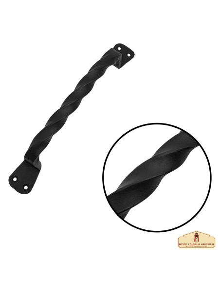 Lot de 2 poignées de porte médiévales...