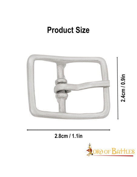 Boucle médiévale en acier pour petits...
