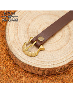 Boucle d'armure médiévale en laiton (26,6 x 27,9 mm) 2