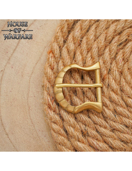 Boucle d'armure médiévale en laiton...