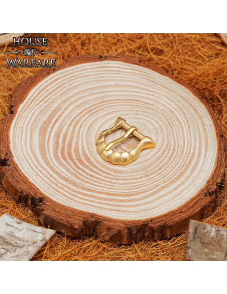 Boucle d'armure médiévale en laiton...