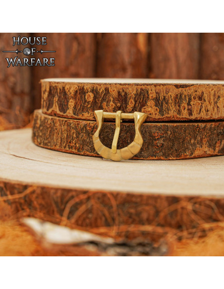 Boucle d'armure médiévale en laiton...