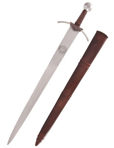 Épée médiévale d'armement modèle Toto, XIIIe-XIVe siècle