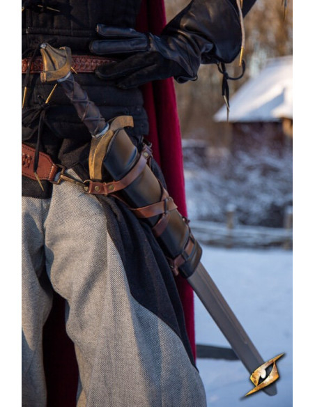 Baldric épée GN, cuir synthétique
