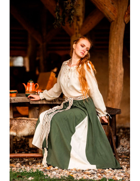 Blouse médiévale à manches longues... Blouse médiévale à manches longues...