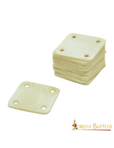 Pack de 6 tablettes décoratives Viking en os à tricoter 2