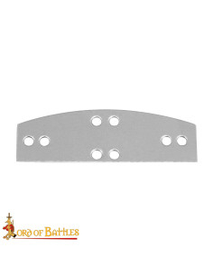 Pack de 100 plaques d'acier pour armure lamellaire Visby...