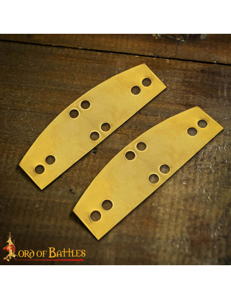 Pack de 20 plaques en laiton pour...