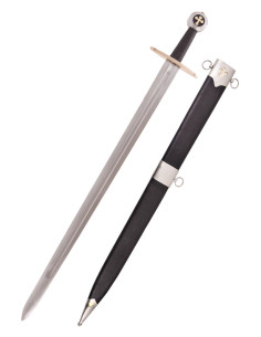 Épée des Templiers avec fourreau