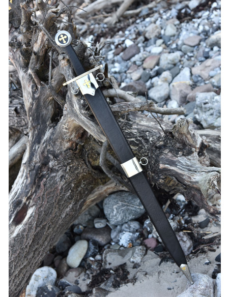 Épée des Templiers avec fourreau