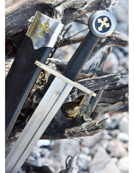 Épée des Templiers avec fourreau