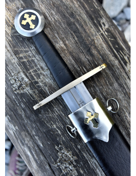 Épée des Templiers avec fourreau