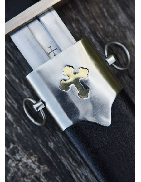 Épée des Templiers avec fourreau